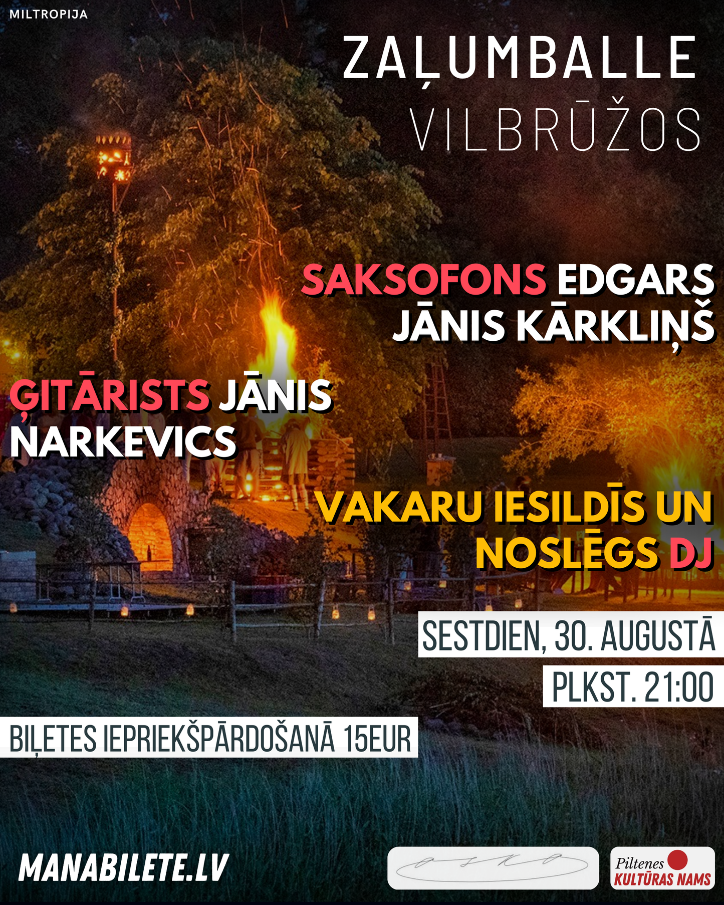 Zaļumballe Vilbrūžos